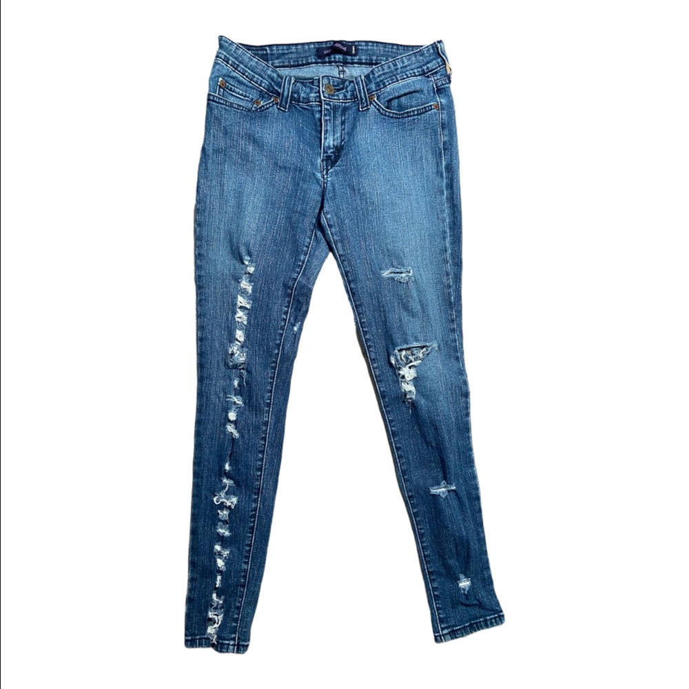 Levi’s l 535 Distressed Skinny Jegging Size 5